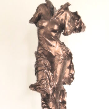 Скульптура под названием "sculpture époxy cui…" - Jean-Yves Verne, Подлинное произведение искусства, Смола