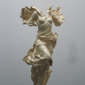 Γλυπτική με τίτλο "sculpture- résine é…" από Jean-Yves Verne, Αυθεντικά έργα τέχνης, Ρητίνη