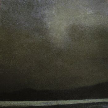 Картина под названием "paysage clair obscu…" - Jean-Yves Verne, Подлинное произведение искусства, Акрил Установлен на Деревя…