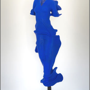 Escultura titulada "sculpture résine  p…" por Jean-Yves Verne, Obra de arte original, Resina