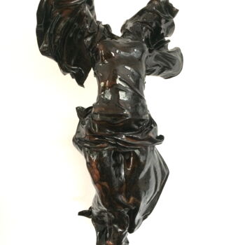 Sculpture titled "automne 2021" by Jean-Yves Verne, Original Artwork, Resin