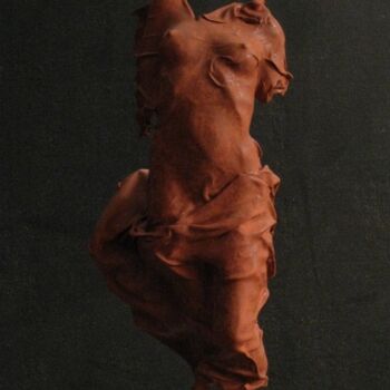 Sculpture titled "plastic allegory 11" by Jean-Yves Verne, Original Artwork, Mixed Media