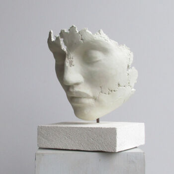 Escultura titulada "concrete art - scul…" por Jean-Yves Verne, Obra de arte original, Cemento