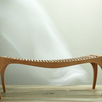 Design titled "Banqueta RUMBO" by Jeanbaptiste Van Den Heede, Original Artwork, Furniture