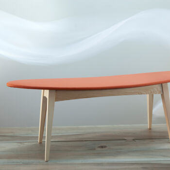 Design getiteld "banqueta SURF" door Jeanbaptiste Van Den Heede, Origineel Kunstwerk, Meubilair