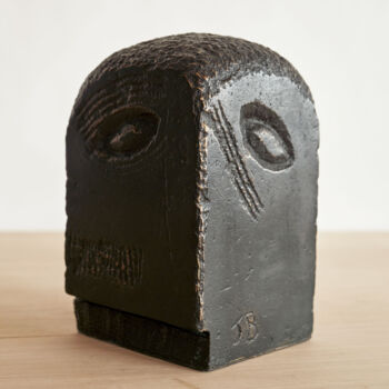 Escultura titulada "les 4 faces" por Jeanbaptiste Van Den Heede, Obra de arte original, Bronce
