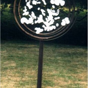 Sculpture titled "Jeu d'ombre" by Jean Barral Baron, Original Artwork