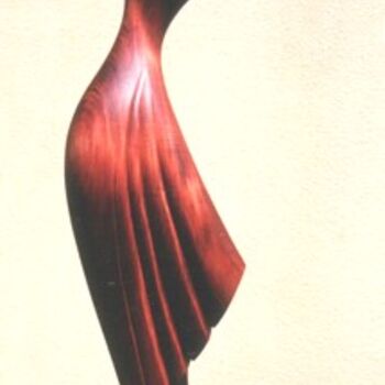 Escultura titulada "Femme oiseau" por Jean Barral Baron, Obra de arte original