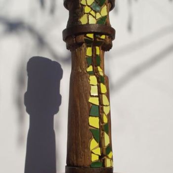 Rzeźba zatytułowany „Lampe huile 1” autorstwa Jean Barral Baron, Oryginalna praca