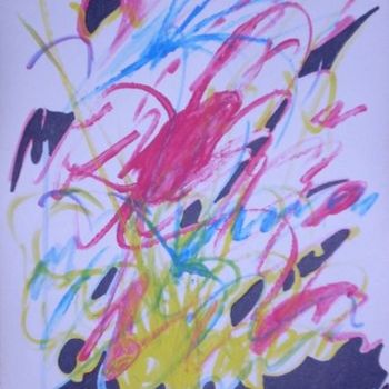 绘画 标题为“Explosion” 由Jean Bernard Auberval, 原创艺术品