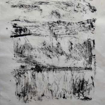 Peinture intitulée "monotypes-30x40-4.j…" par Jean Cabane, Œuvre d'art originale