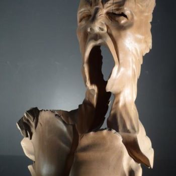雕塑 标题为“Sotos” 由Jean-Charles Ferrand, 原创艺术品, 木