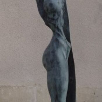 Sculpture intitulée "Lisière 1" par Jean-Charles Ferrand, Œuvre d'art originale, Coulage