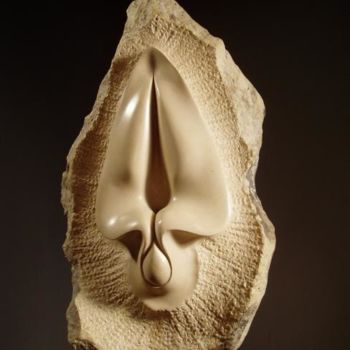 Escultura titulada "Porte 22" por Jean-Charles Ferrand, Obra de arte original, Piedra