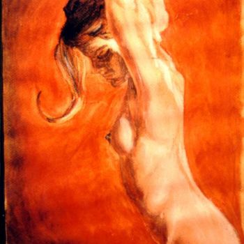 Dessin intitulée "Edith" par Gaïd, Œuvre d'art originale, Pastel