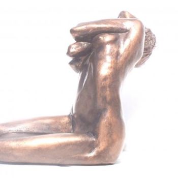Sculpture intitulée "Frisson" par Gaïd, Œuvre d'art originale, Métaux