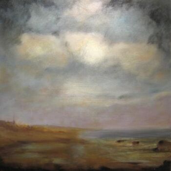 Pittura intitolato "Plage du Nord 1" da Jeanie Castelli, Opera d'arte originale, Acrilico