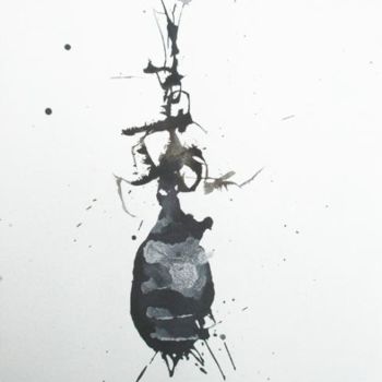 Peinture intitulée "fourmi II" par Jean-Jacques Grand, Œuvre d'art originale