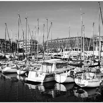 Photographie intitulée "Le port de Nice" par Jeanjeandenice " Jjdn ", Œuvre d'art originale