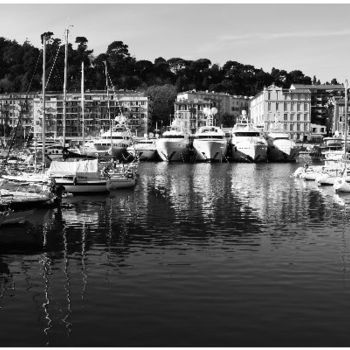 摄影 标题为“Le port de Nice II” 由Jeanjeandenice " Jjdn ", 原创艺术品