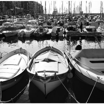 Photographie intitulée "Le port de Nice III" par Jeanjeandenice " Jjdn ", Œuvre d'art originale