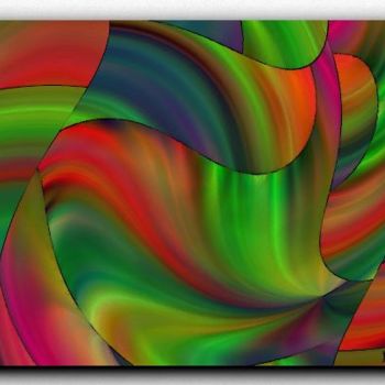Digitale Kunst getiteld "Living colours" door Jeanjeandenice " Jjdn ", Origineel Kunstwerk, Digitaal Schilderwerk