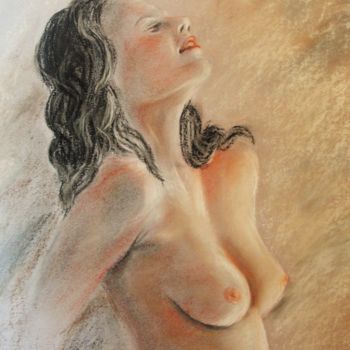 "femme nue" başlıklı Tablo Jean-Joseph Chevalier tarafından, Orijinal sanat, Petrol