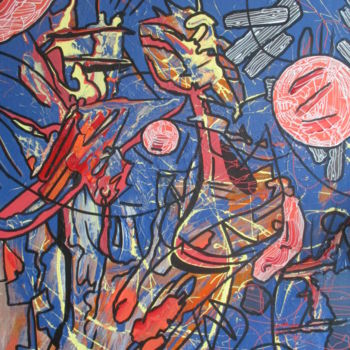 Malerei mit dem Titel "naufrage" von Jean Logerais, Original-Kunstwerk