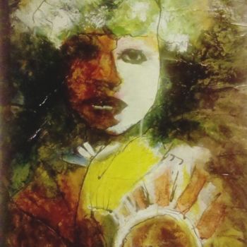 Painting titled "OMO 3" by Jean-Louis Patrice, Original Artwork, Oil