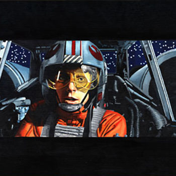 Peinture intitulée "Star Wars – Luke's…" par Jean-Luc Bernard, Œuvre d'art originale, Acrylique