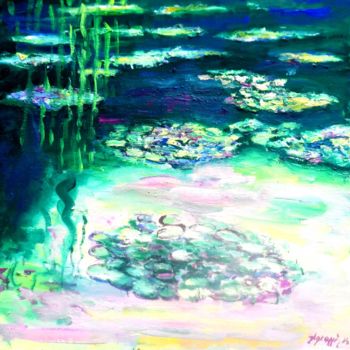 Painting titled "giverny-3.jpg" by Jean Luc Grappin, Original Artwork