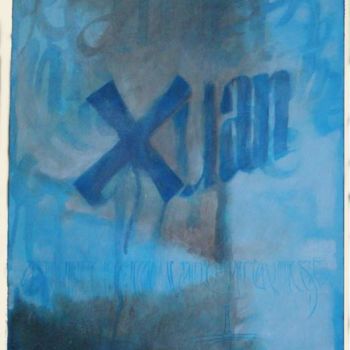 Painting titled "“ je t’aime Xuan je…" by Jean Luc Moreau Romain, Original Artwork, Other