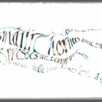 Dibujo titulada "*« Le Puy donjon »-…" por Jean Luc Moreau Romain, Obra de arte original, Otro