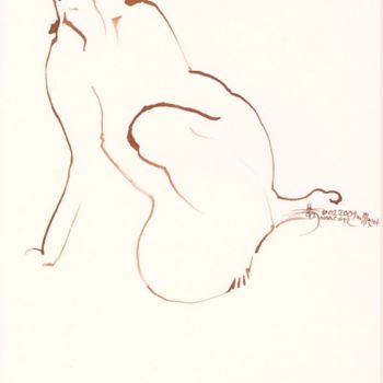 Drawing titled "« Pour fendre l'opp…" by Jean Luc Moreau Romain, Original Artwork, Other
