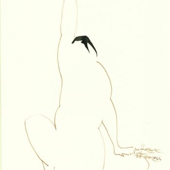 Dibujo titulada "« Pour moi, lalalèr…" por Jean Luc Moreau Romain, Obra de arte original, Otro