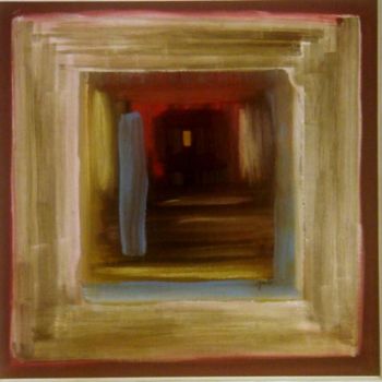 Peinture intitulée "le passage" par Jean-Marc Badia, Œuvre d'art originale
