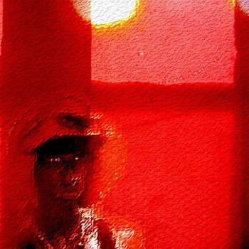 Photography titled "Soleil'rouge"" by Jean Mary Coulon, Original Artwork, Digital Photography