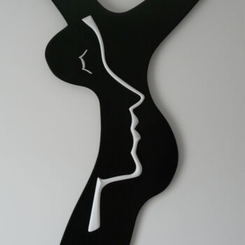 Sculpture titled "BREANE" by Jeanmi, Original Artwork, Resin