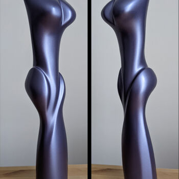 Sculpture intitulée "SILLY" par Jeanmi, Œuvre d'art originale, Résine
