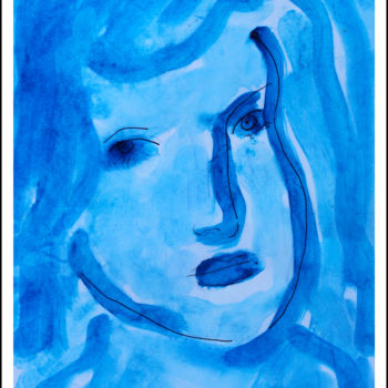 Картина под названием "DIAPHANE" - Jean Mirre, Подлинное произведение искусства, Масло