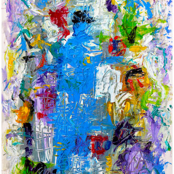 Картина под названием "DON JUAN" - Jean Mirre, Подлинное произведение искусства, Масло