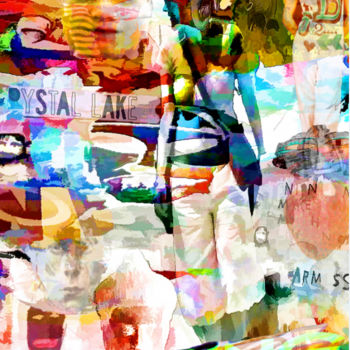 Цифровое искусство под названием "CRYSTAL LAKE" - Jean Mirre, Подлинное произведение искусства