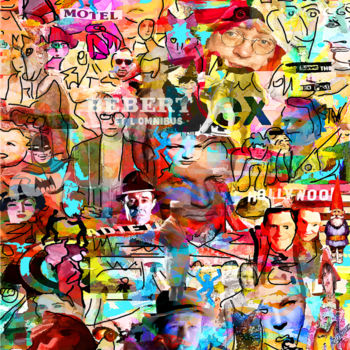 Digitale Kunst mit dem Titel "EX" von Jean Mirre, Original-Kunstwerk