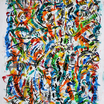 Картина под названием "LATE SUMMER" - Jean Mirre, Подлинное произведение искусства, Масло