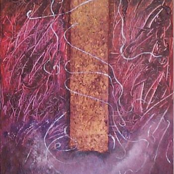 Painting titled "Monolithe" by Jeanne Ingrassia, Original Artwork