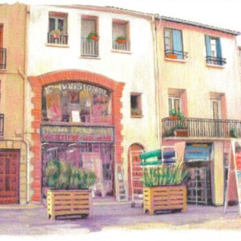 Painting titled "Ceret 18" by Jeanne-Marie Doyle, Original Artwork