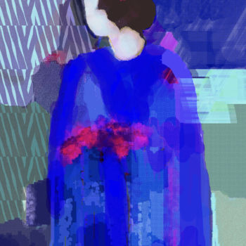Цифровое искусство под названием "GEISHA" - Jeanne-Marie Robic, Подлинное произведение искусства, Цифровая живопись