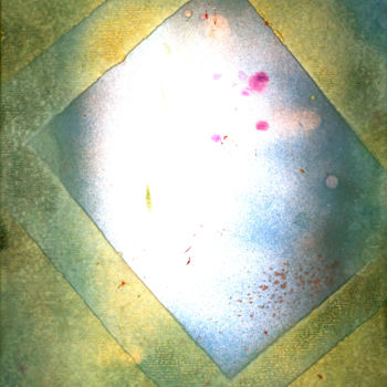Pintura titulada "MIROIR" por Jeannette Allary, Obra de arte original, Tinta
