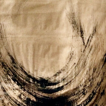Рисунок под названием "L' ARBRE NOUS EN A…" - Jeannette Allary, Подлинное произведение искусства, Масло