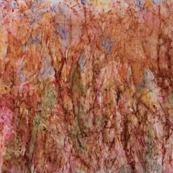 Peinture intitulée "TRONCS" par Jeannette Allary, Œuvre d'art originale, Aquarelle